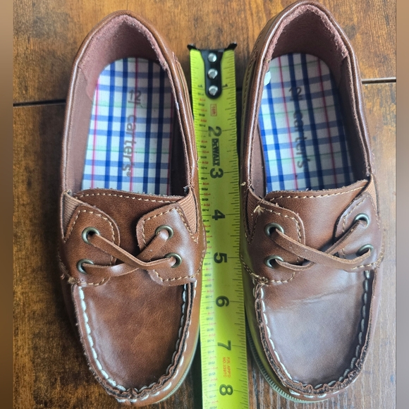 Carter's Boys Brown Boat Shoes - Size 12M - Picture 8 of 8